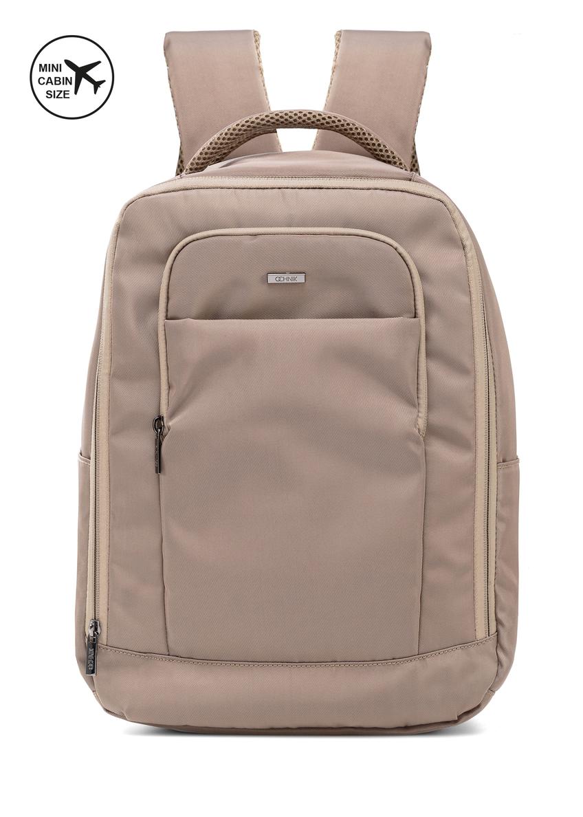Dark beige airplane backpack PLCMN-0014-1C(W26)