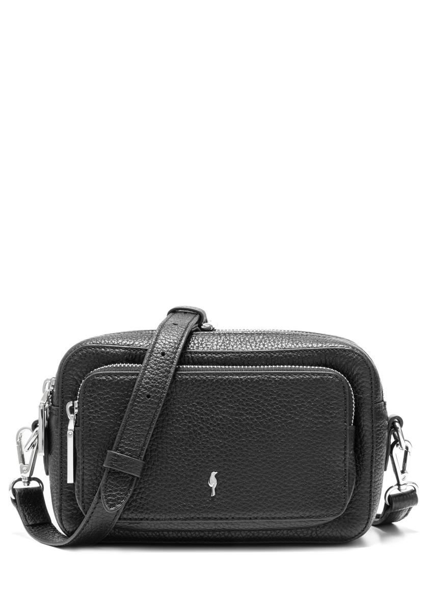 Black leather women's bag TORES-1036D-99(Z25)