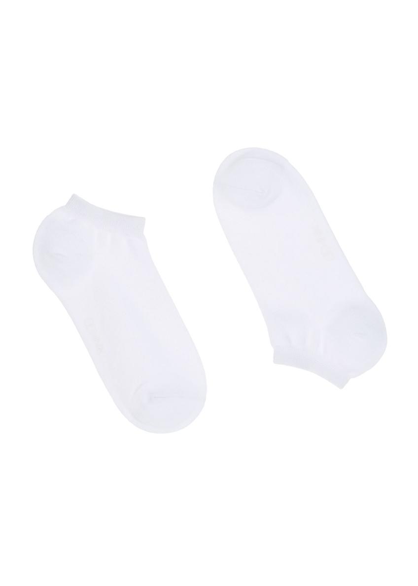 Short white men's socks SKAMT-0151B-11(W25)-01