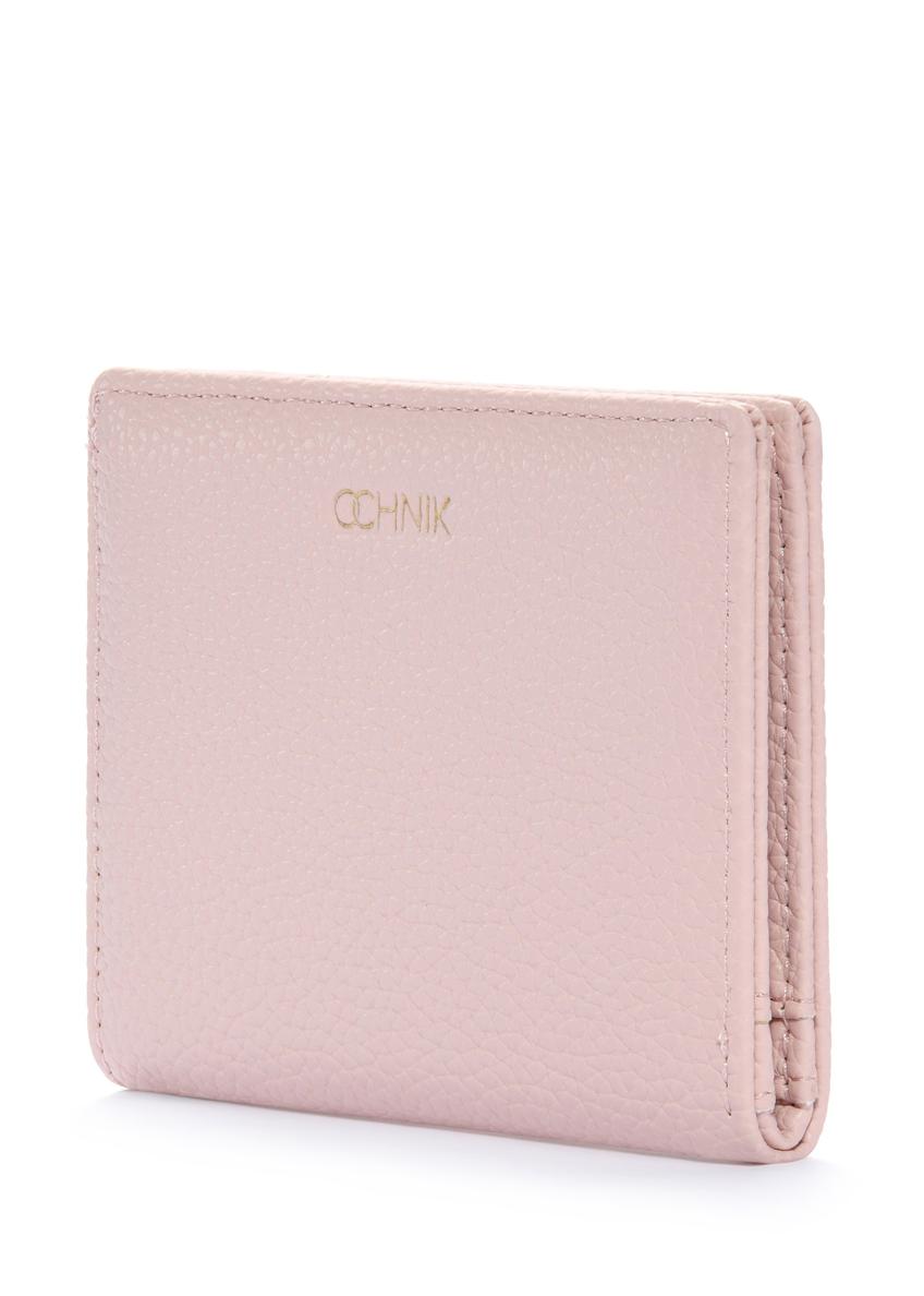 Small light pink women's wallet POREC-0415-34(W25)