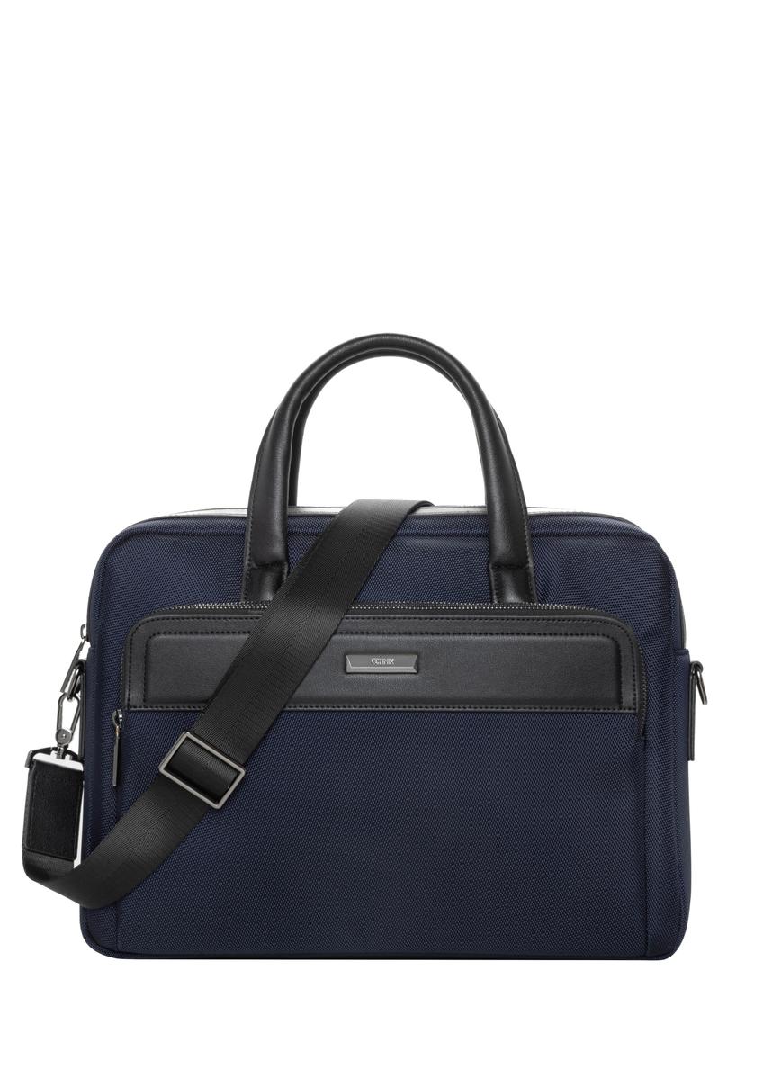 Navy blue men's laptop bag TORMN-0440-7D(Z26)