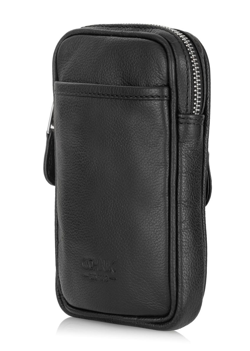 Men's leather pea sachet PORMS-0515-99(W23)