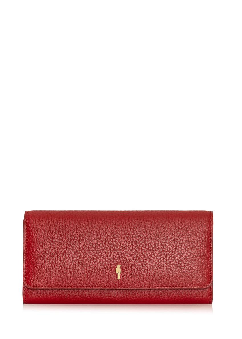 Large red leather women's wallet PORES-0893E-41(Z24)