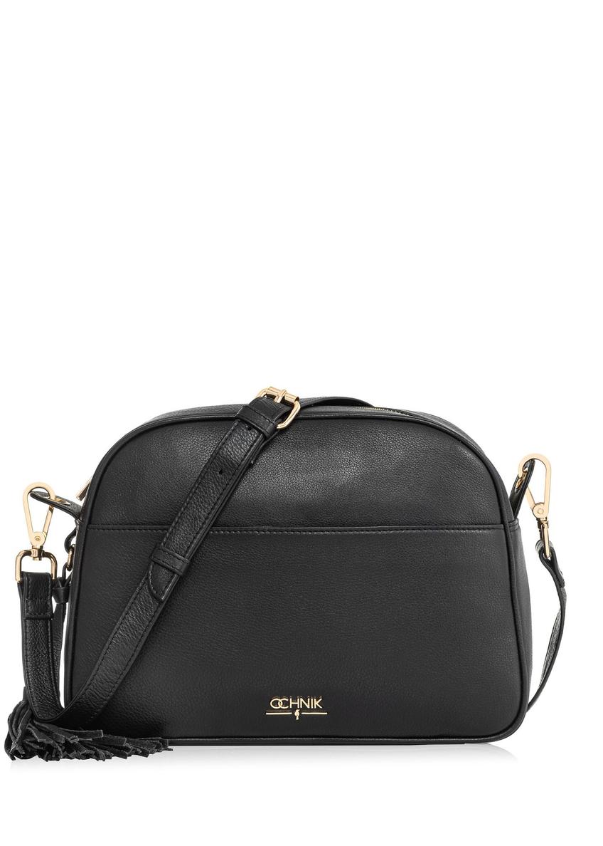 Leather black women's shoulder bag TORES-0806D-99(W25)-08