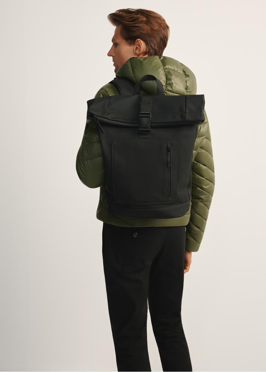 Black men's backpack PLCMN-0016-99(Z25)