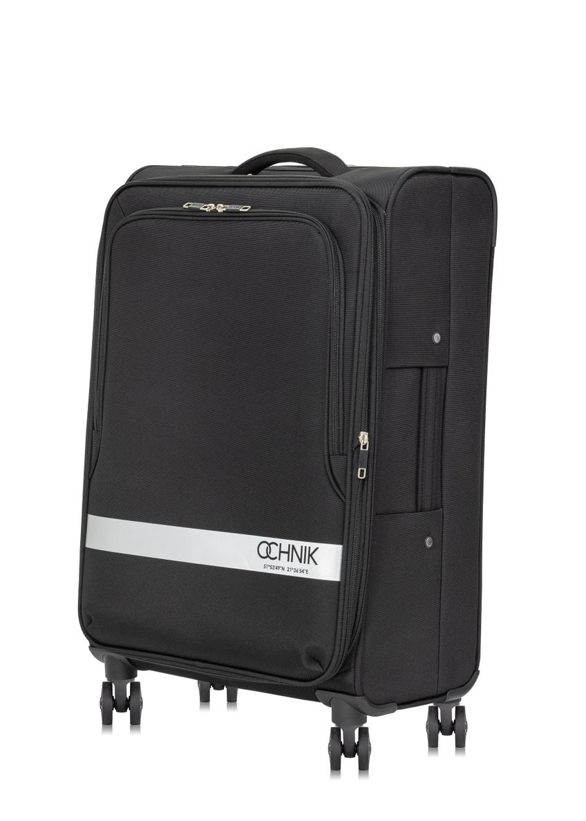 Medium suitcase on wheels WALNY-0037-99-24(W25)