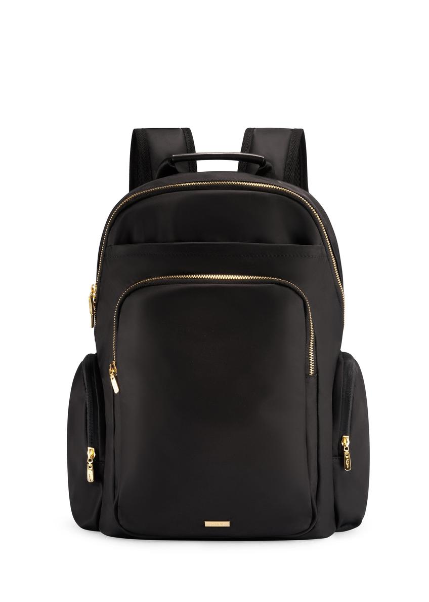Black large women's backpack TOREN-0321-99(Z25)