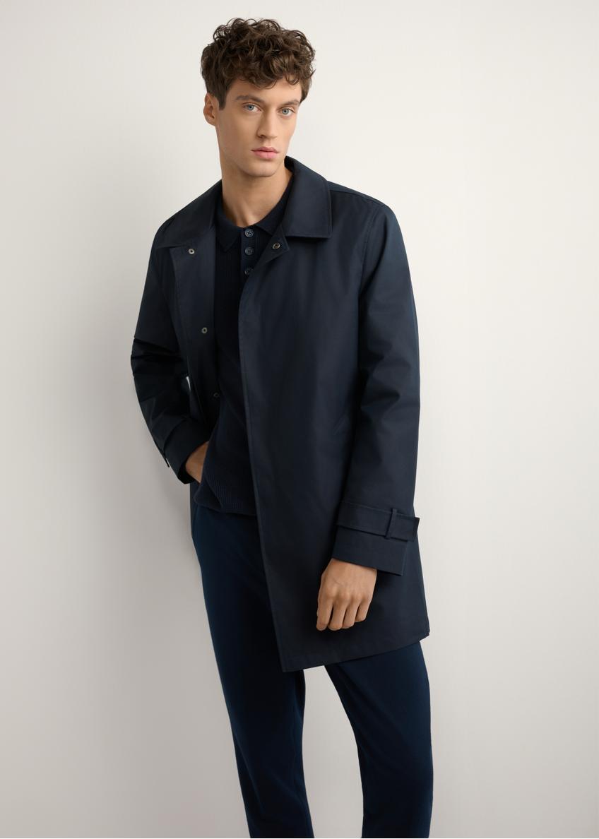 Men's navy blue insulated jacket KURMT-0408-7D(W26)