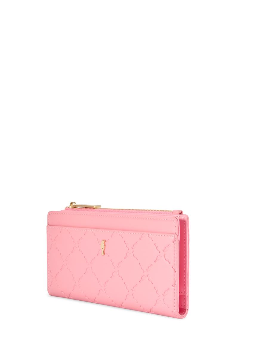 Pink large women's wallet POREC-0406-5B(W26)