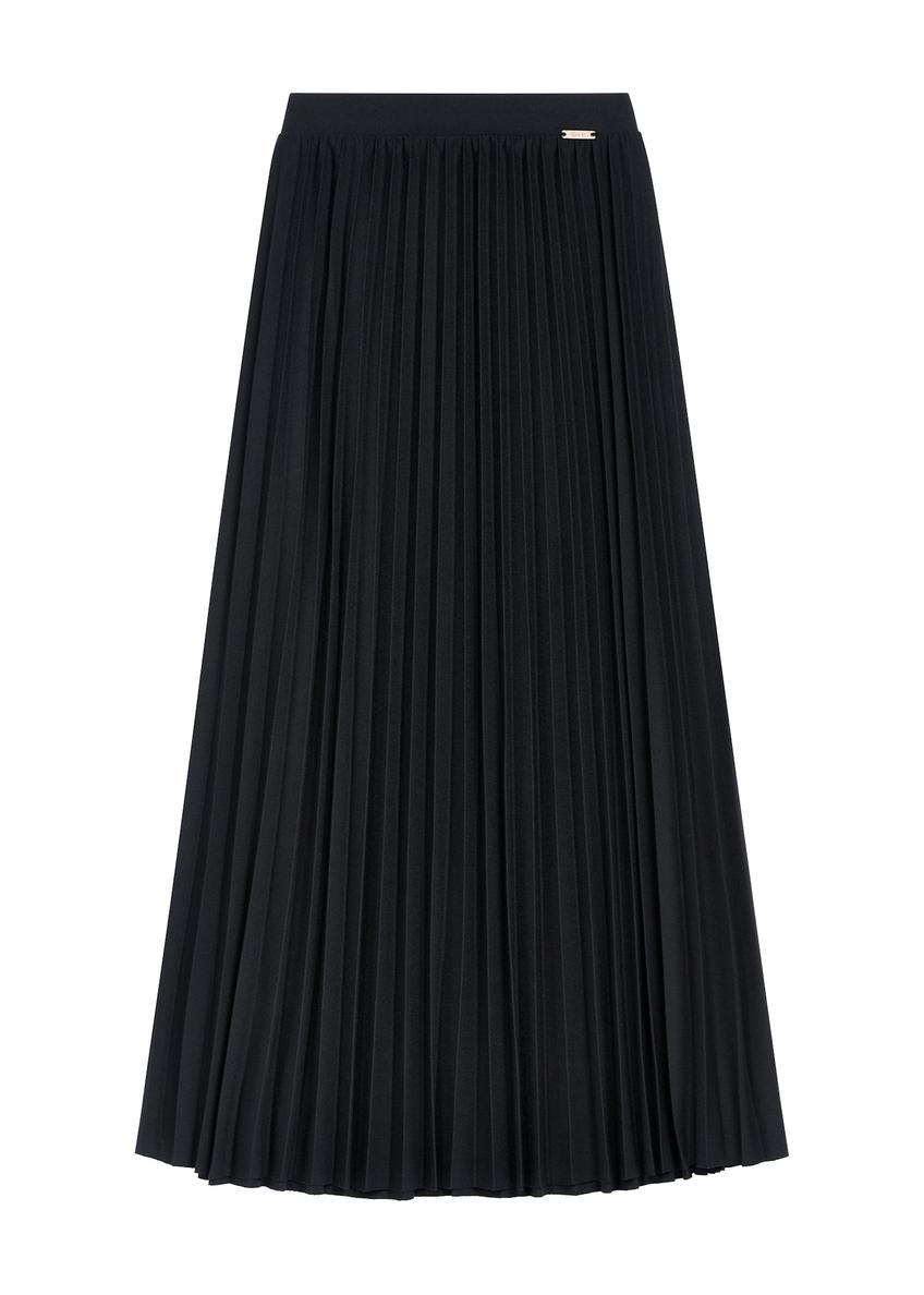 Black Pleated Women's Skirt SPCDT-0096-99(Z26)