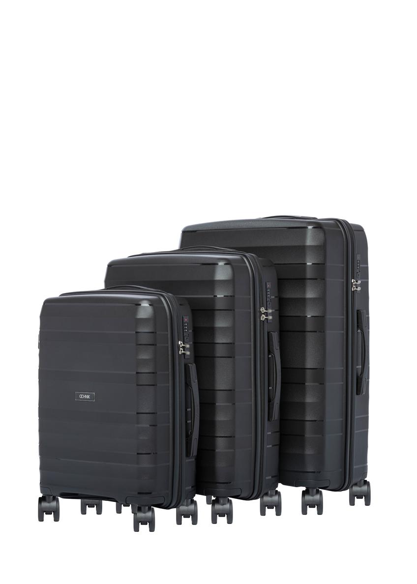 Set of suitcases on wheels 19"/24"/28" WALPP-0024-99(W26)