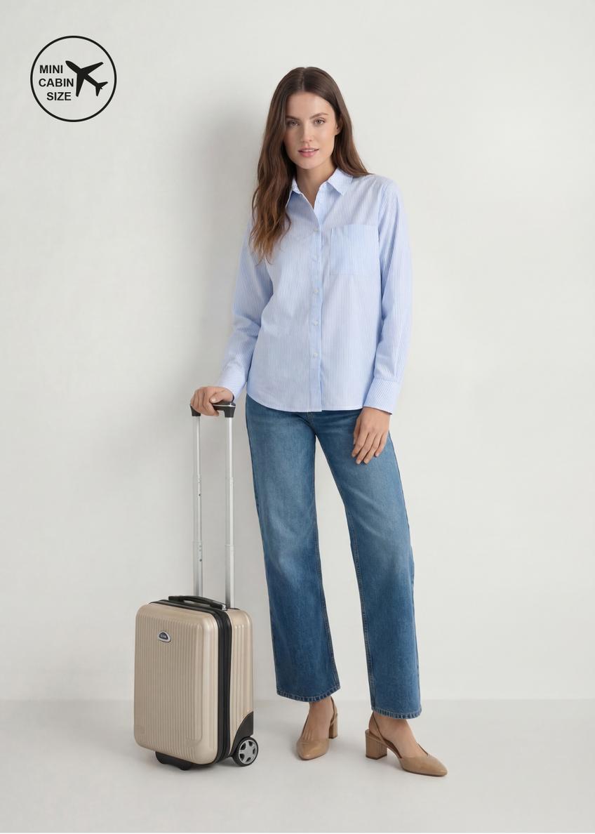 Cabin suitcase on wheels WALAB-0053-0X-16(W26)