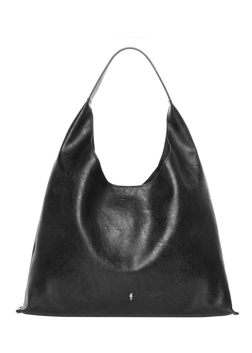 Black women's shopper shoulder bag TOREC-1385-99(Z26)