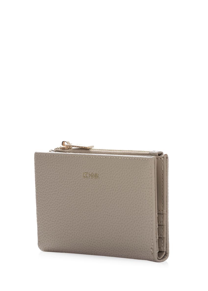 Medium beige women's wallet POREC-0428-1B(W26)