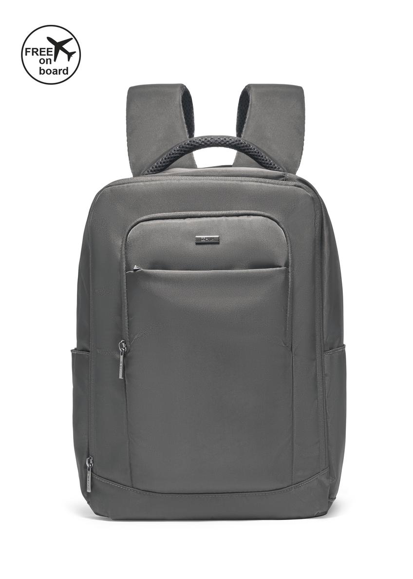 Gray airplane backpack PLCMN-0014-9D(Z26)