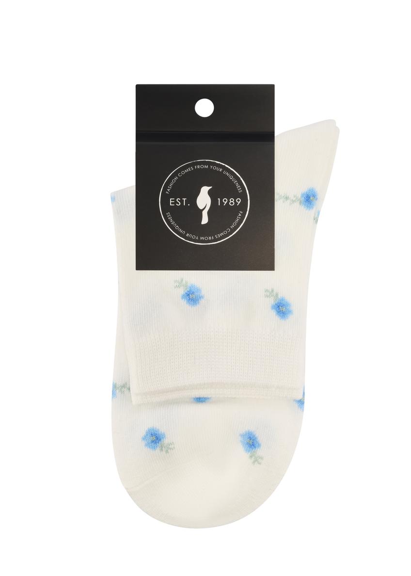 Women's floral socks SKADT-0076-0P(W26)