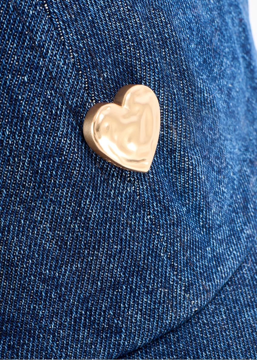 Denim baseball cap CZALT-0017-7H(W26)