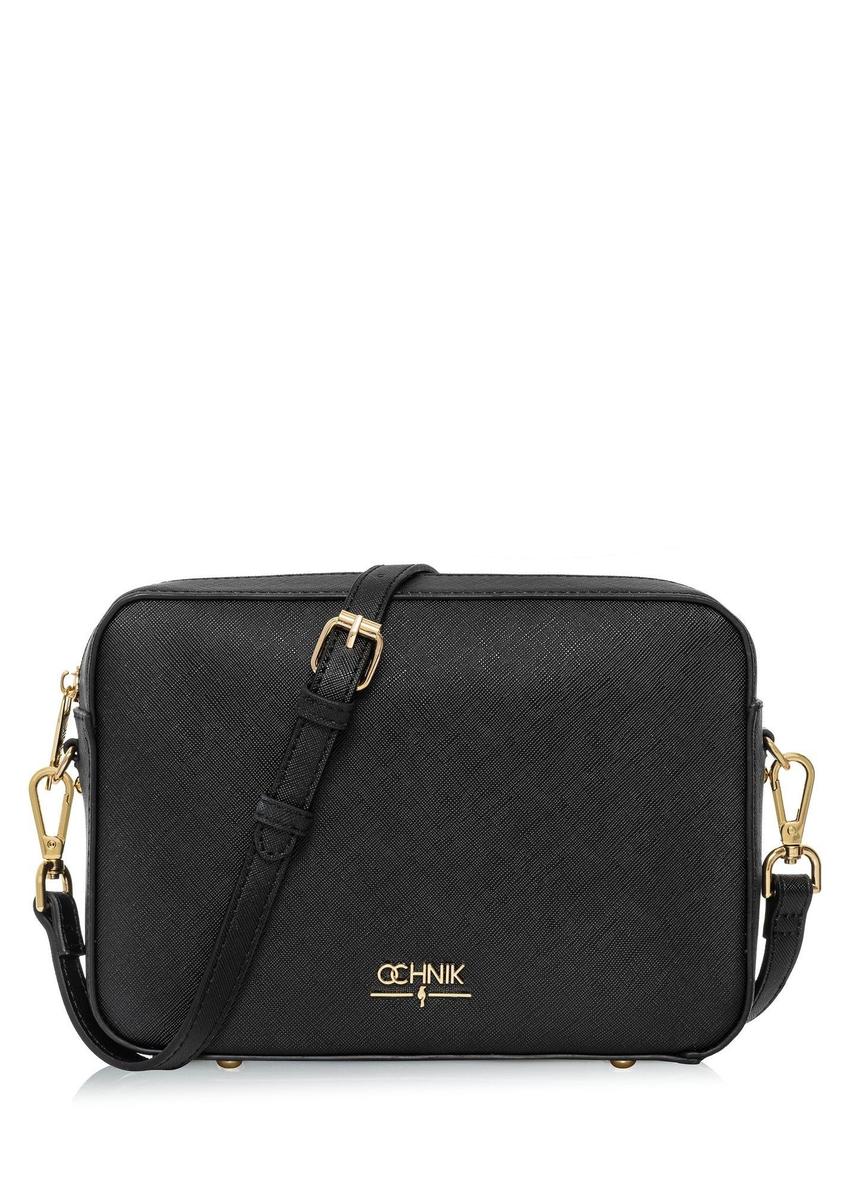 Black women's handbag TOREC-0003J-99(Z25), front view on white background.