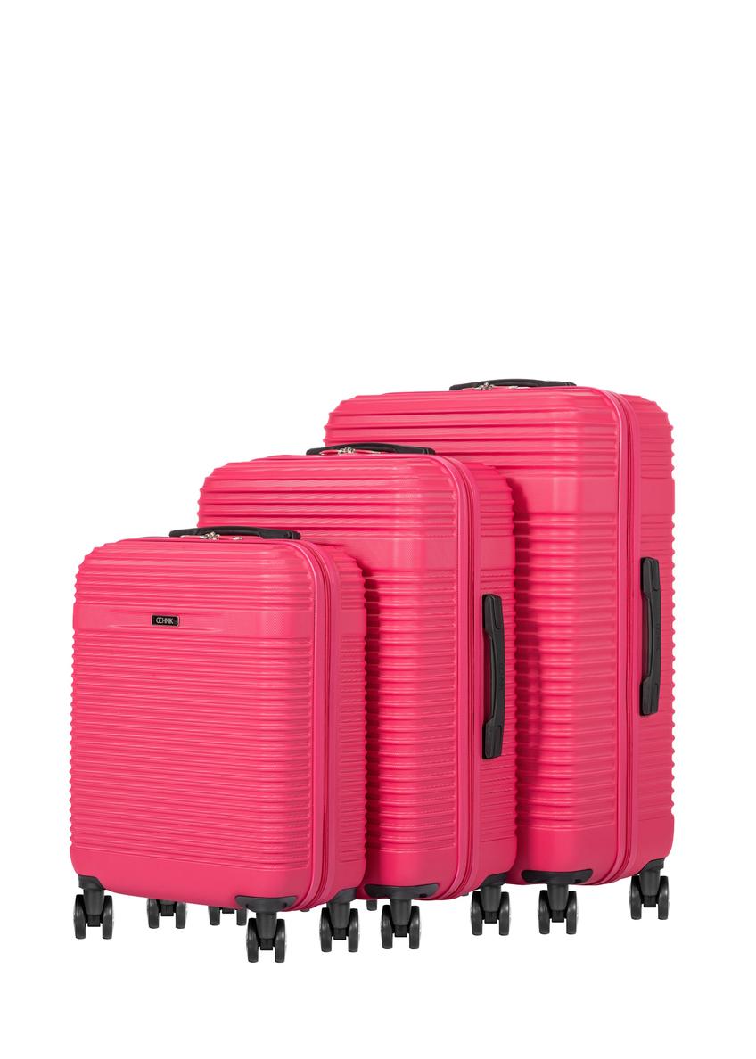 Set of 19'/24'/28' trolley suitcases WALAB-0040-5E(W26), diagonal product view on a white background.