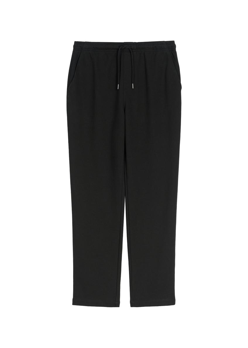 Men's straight-cut knit trousers SPOMT-0126-99(Z26)