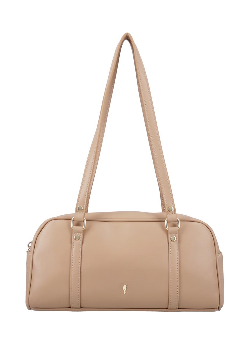 Dark beige shoulder bag TOREC-1233-1K(Z26)