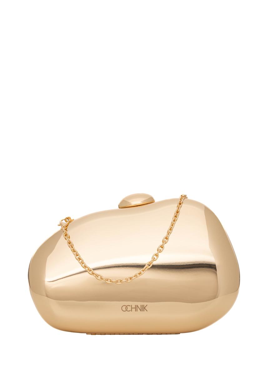 Gold oval small women's handbag TOREC-1211-2X(W26)