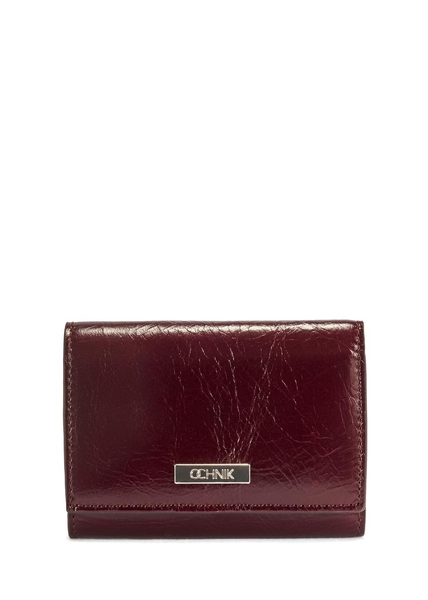 Small burgundy women's wallet PORES-0967-49(Z25)