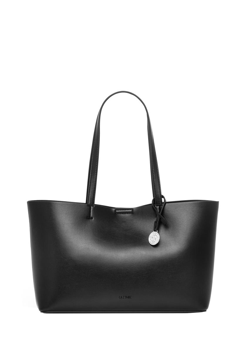 Black large women's handbag TOREC-1258-99(Z26)