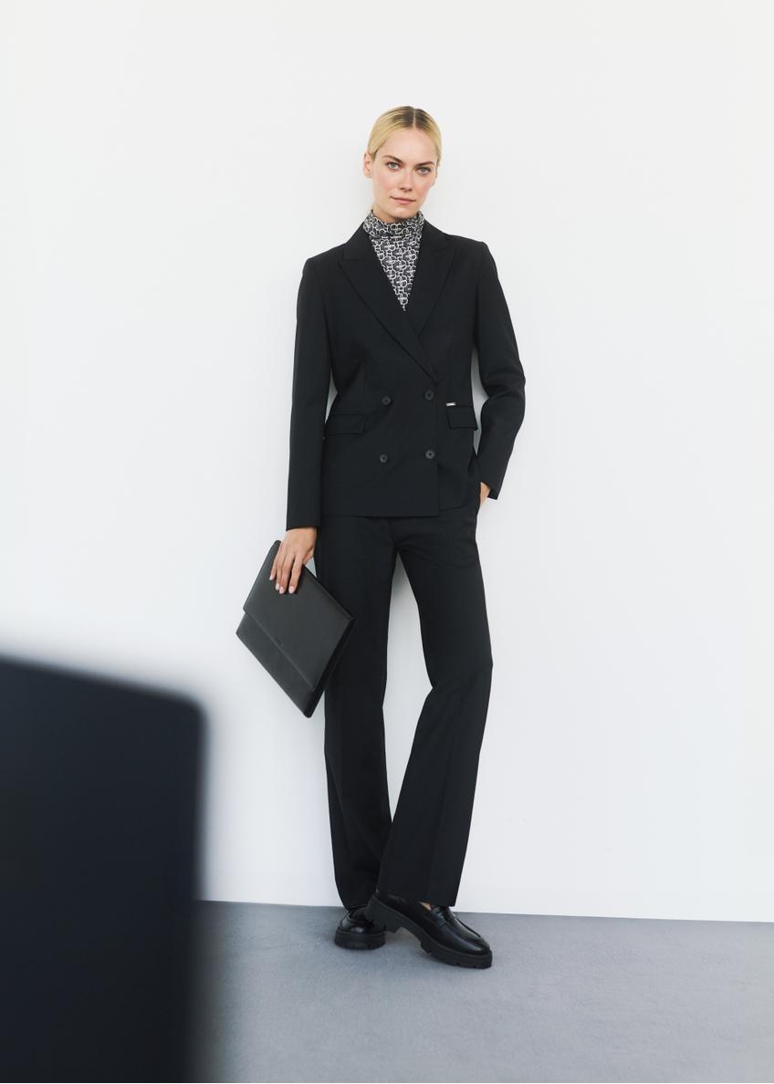 Black women's jacket ZAKDT-0045-99(Z25)