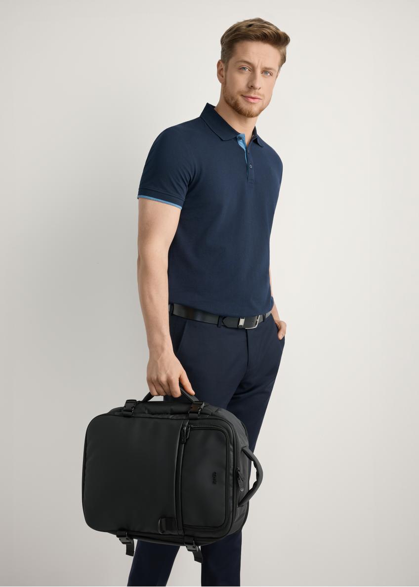 Large black men's backpack TORMN-0414-99(W26)