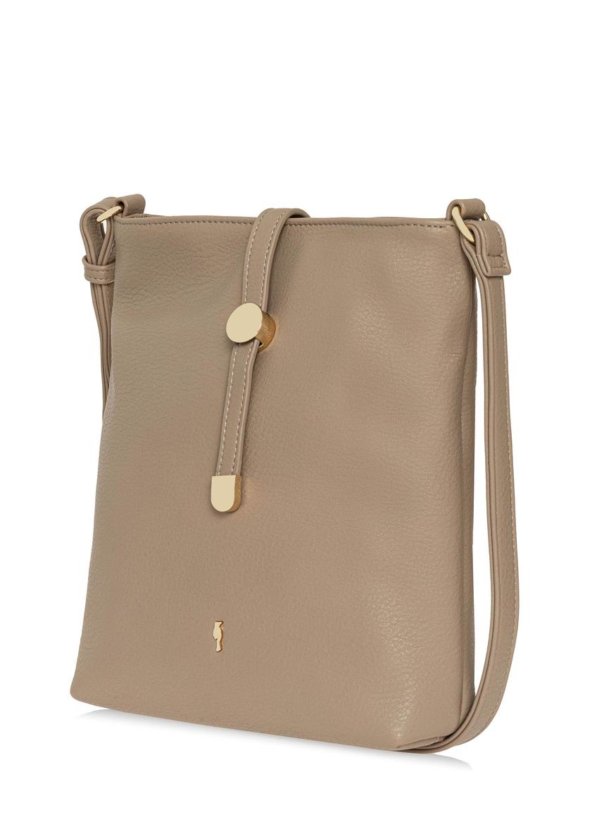 Dark beige women's shoulder bag TOREC-0840A-82(W25)