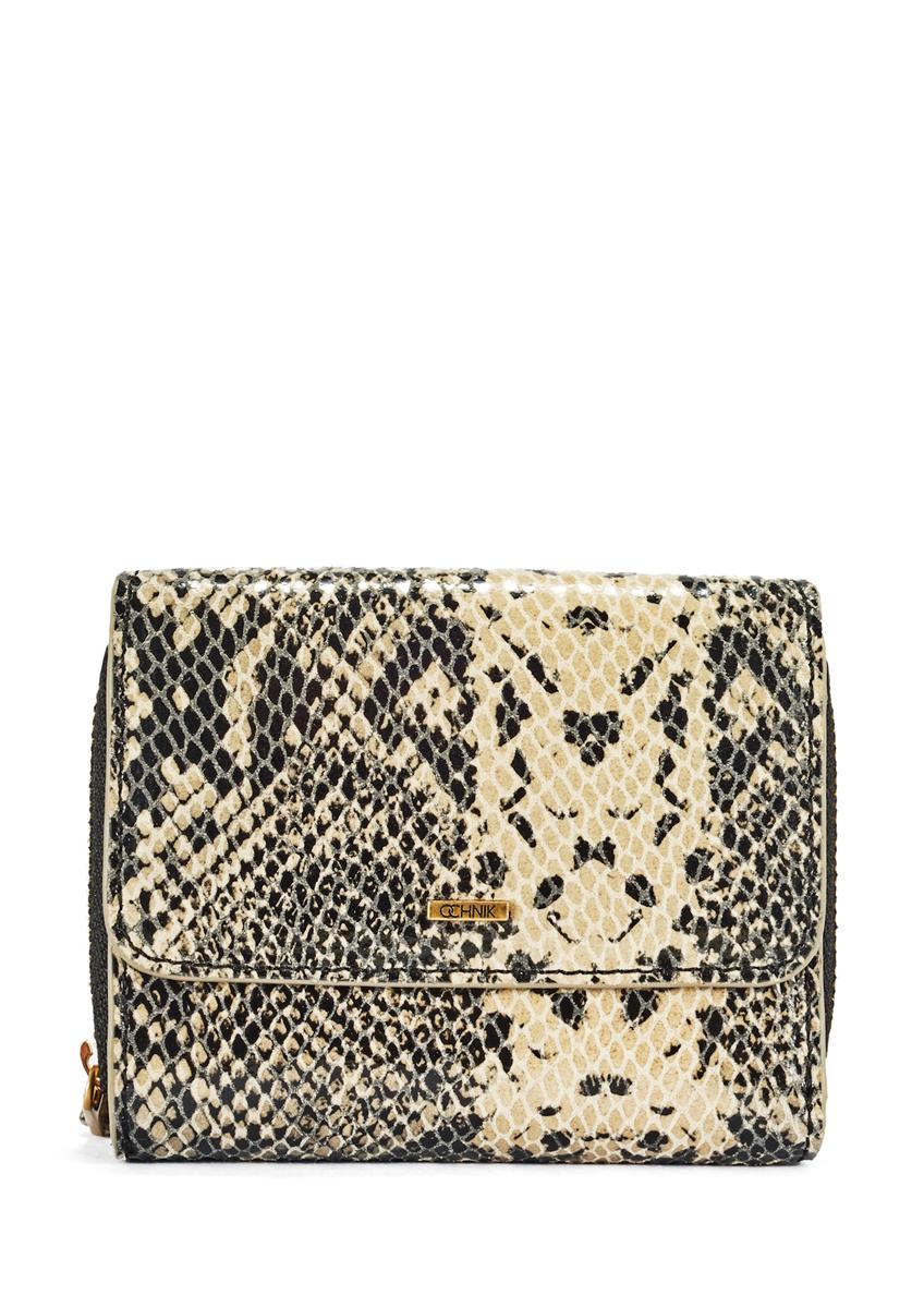 Small animal print wallet PORES-0949-81(W25)
