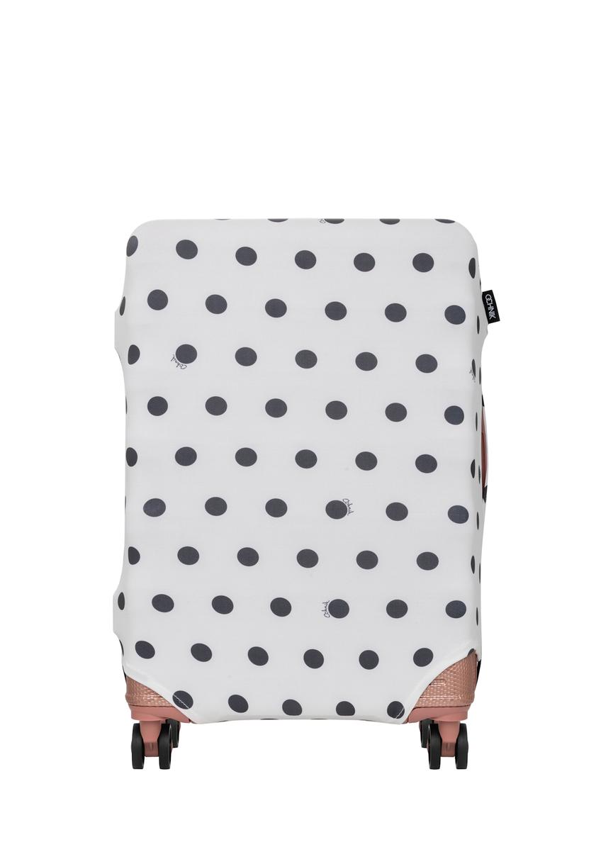 Small suitcase cover with polka dots AW-013-0007-0P-S(W26)