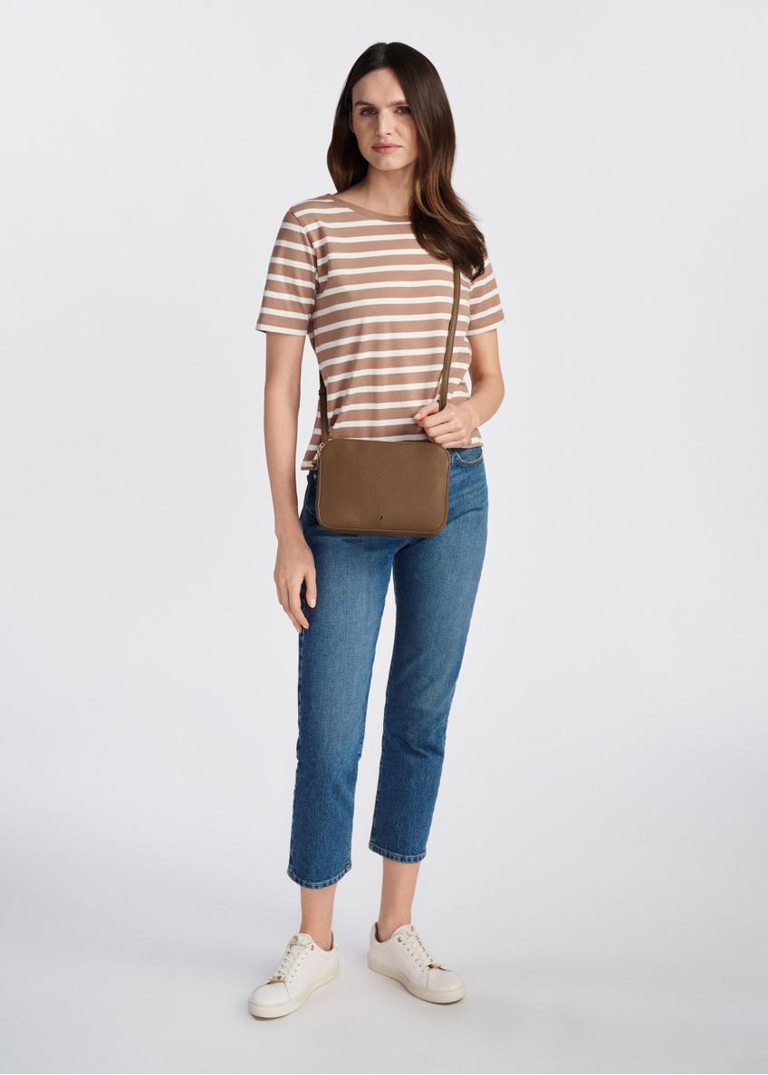 Brown women's shoulder bag TOREC-0205E-82(W25)