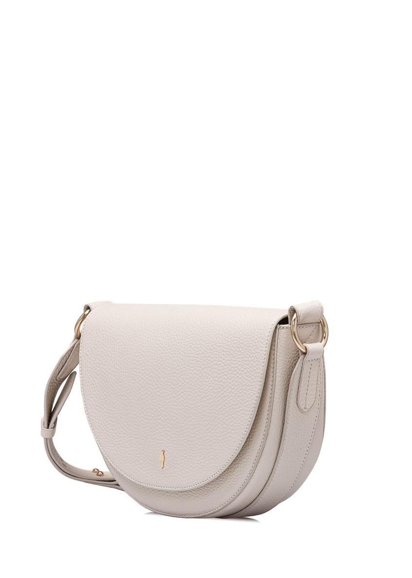 Cream leather women's handbag TORES-0895C-12(W25)