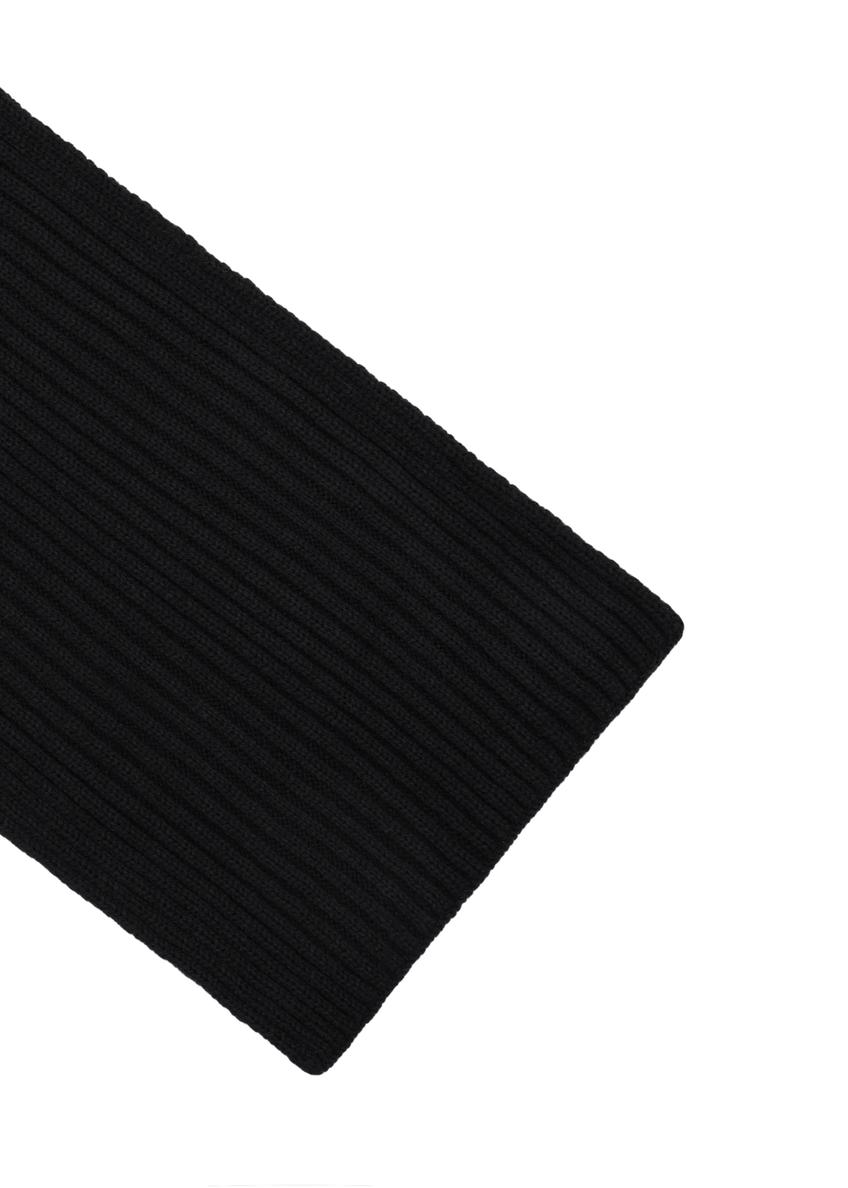 Black men's scarf SZAMT-0016-99(Z26)