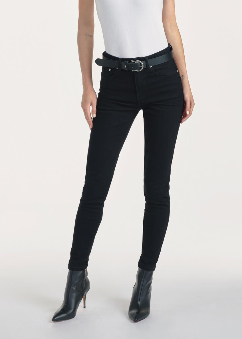Black women's denim pants JEADT-0010A-99(Z25)