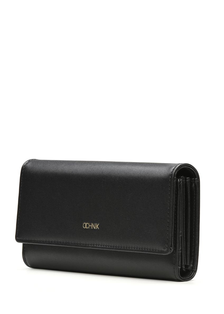 Black large women's wallet POREC-0398A-99(Z25)