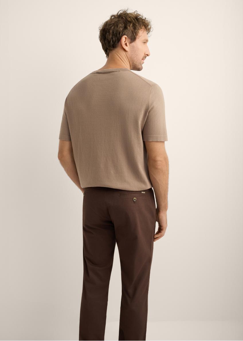 Men's silk-blend T-shirt TSHMT-0157-1K(Z26)
