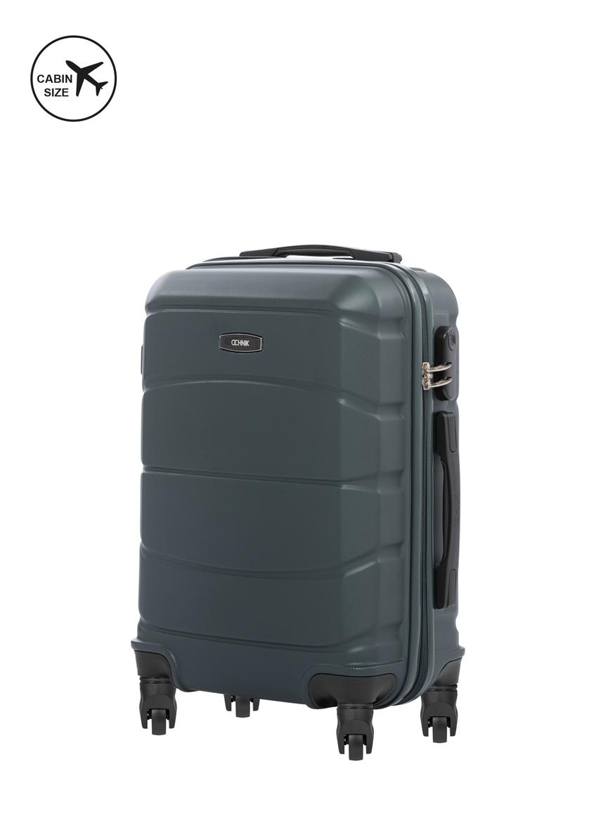 Small suitcase on wheels WALAB-0077-8C-19(W26)