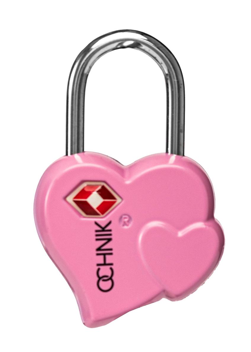 Pink TSA luggage lock AW-004-0011-34(W24)-01