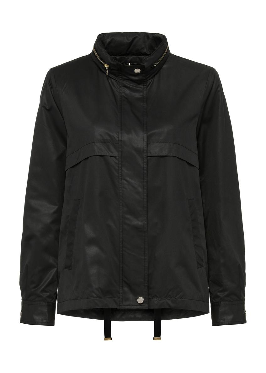 Black transitional women's jacket KURDT-0558-99(W25)