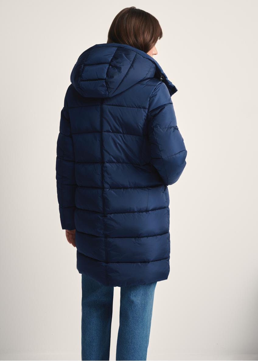 Navy blue women's winter jacket KURDT-0600-69(Z25)