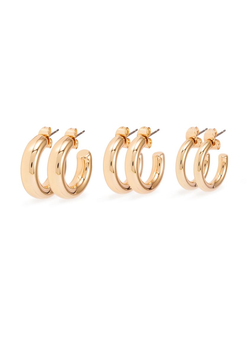 Hoop earring set KOLDB-0002-2X(Z26)