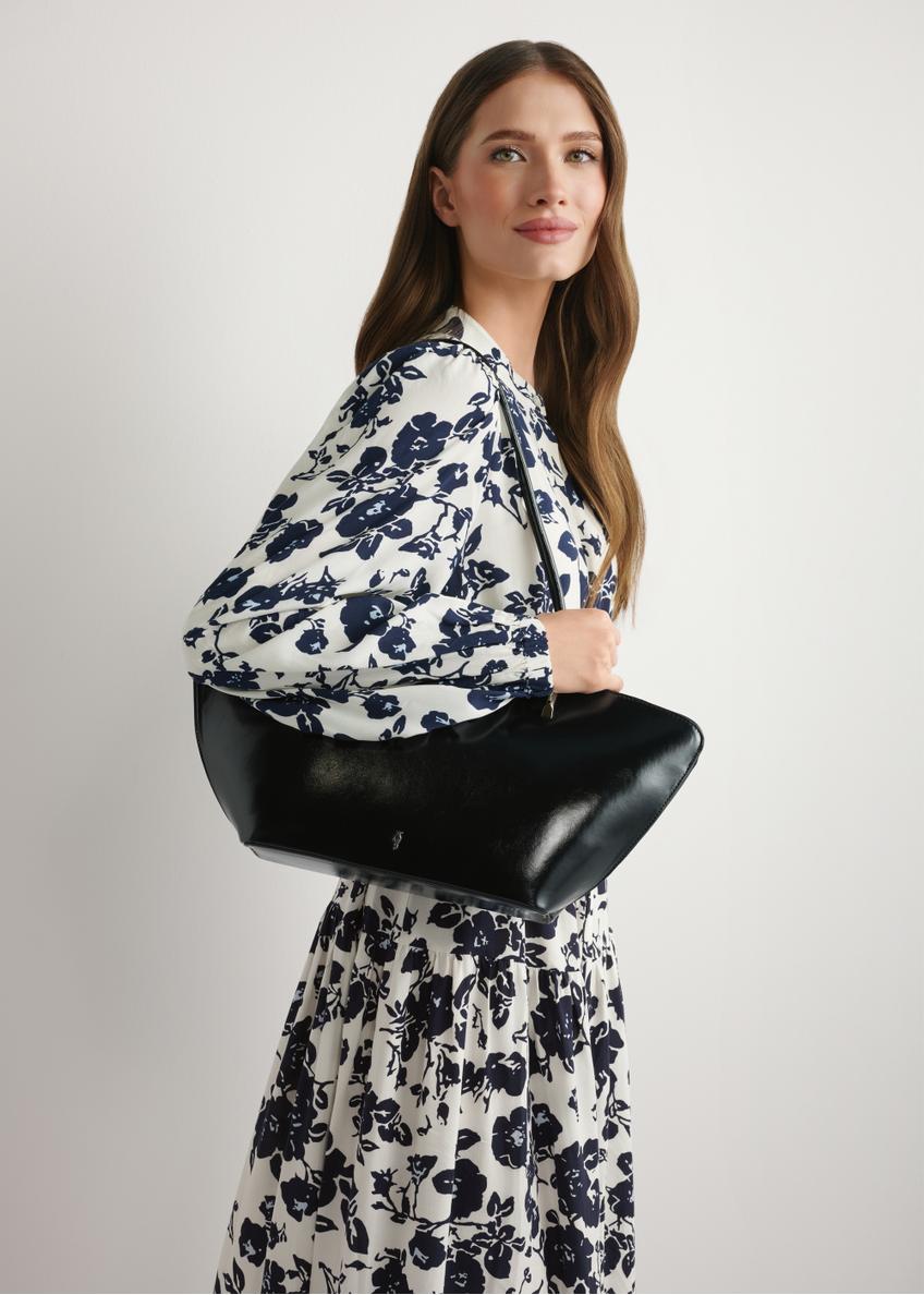 Black women's shoulder bag TOREC-1237-99(W26)