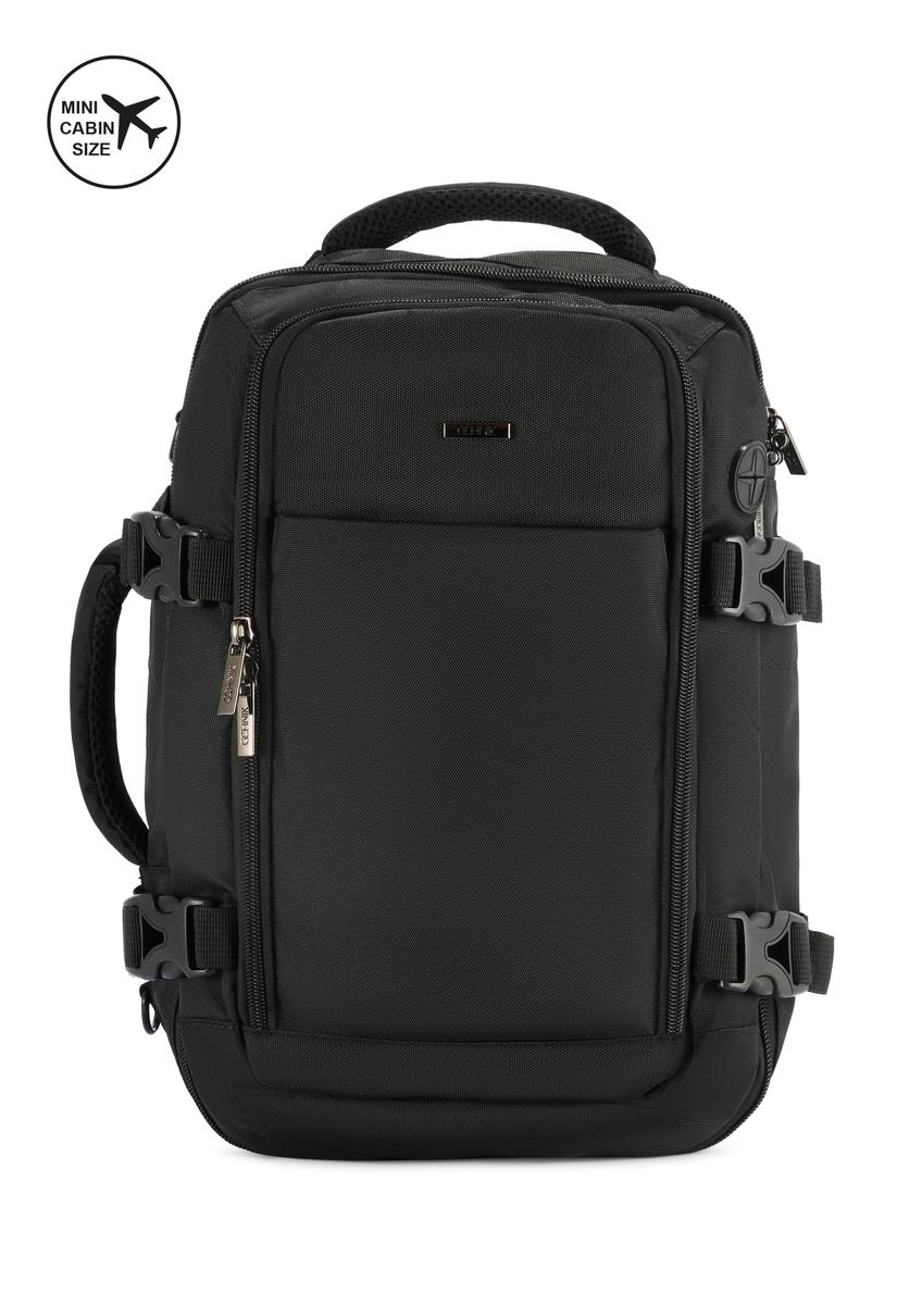 Black airplane backpack PLCMN-0017-99(Z25)