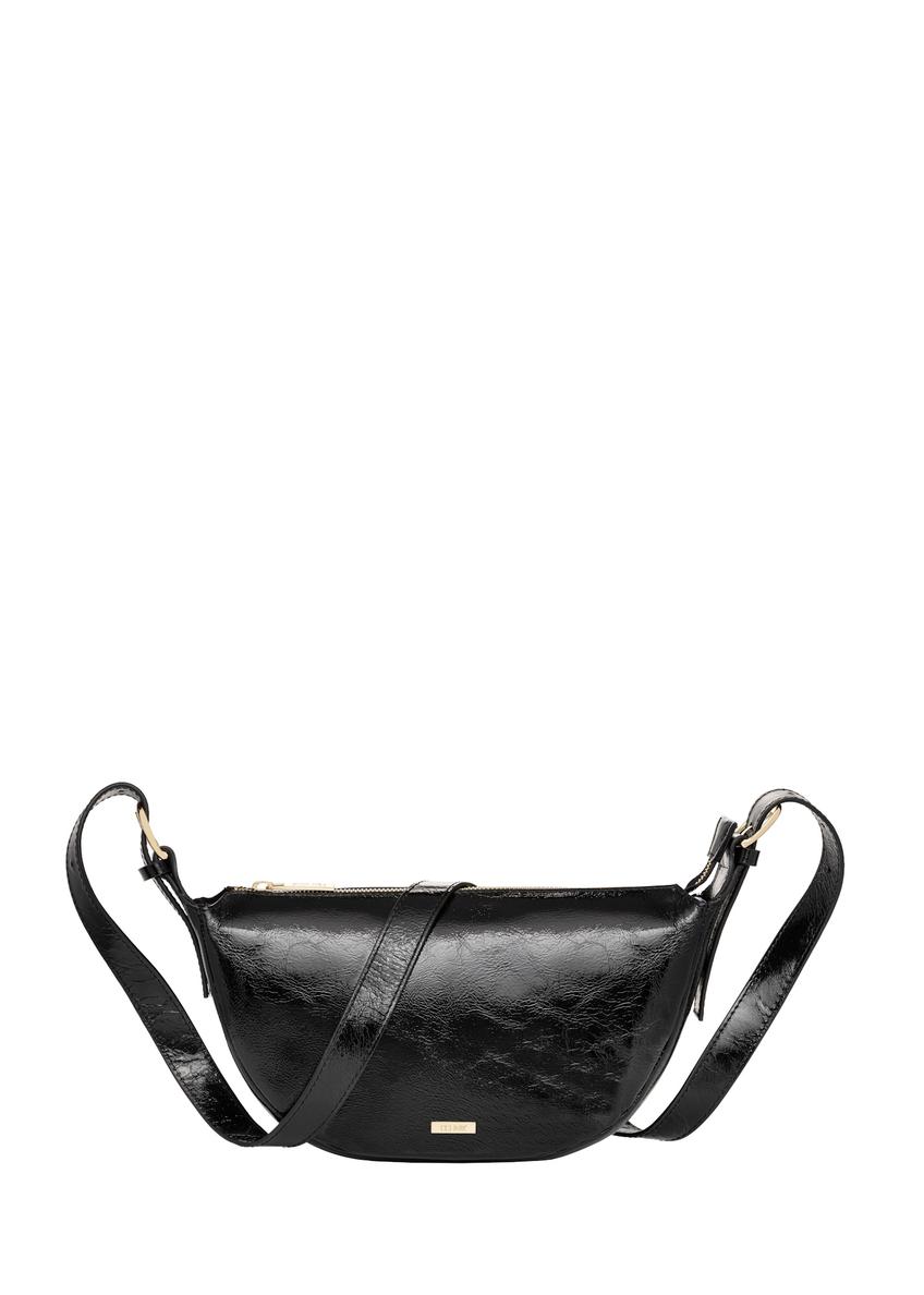 Small women's handbag with gloss TORES-1374-9F(Z26), front product view on white background.