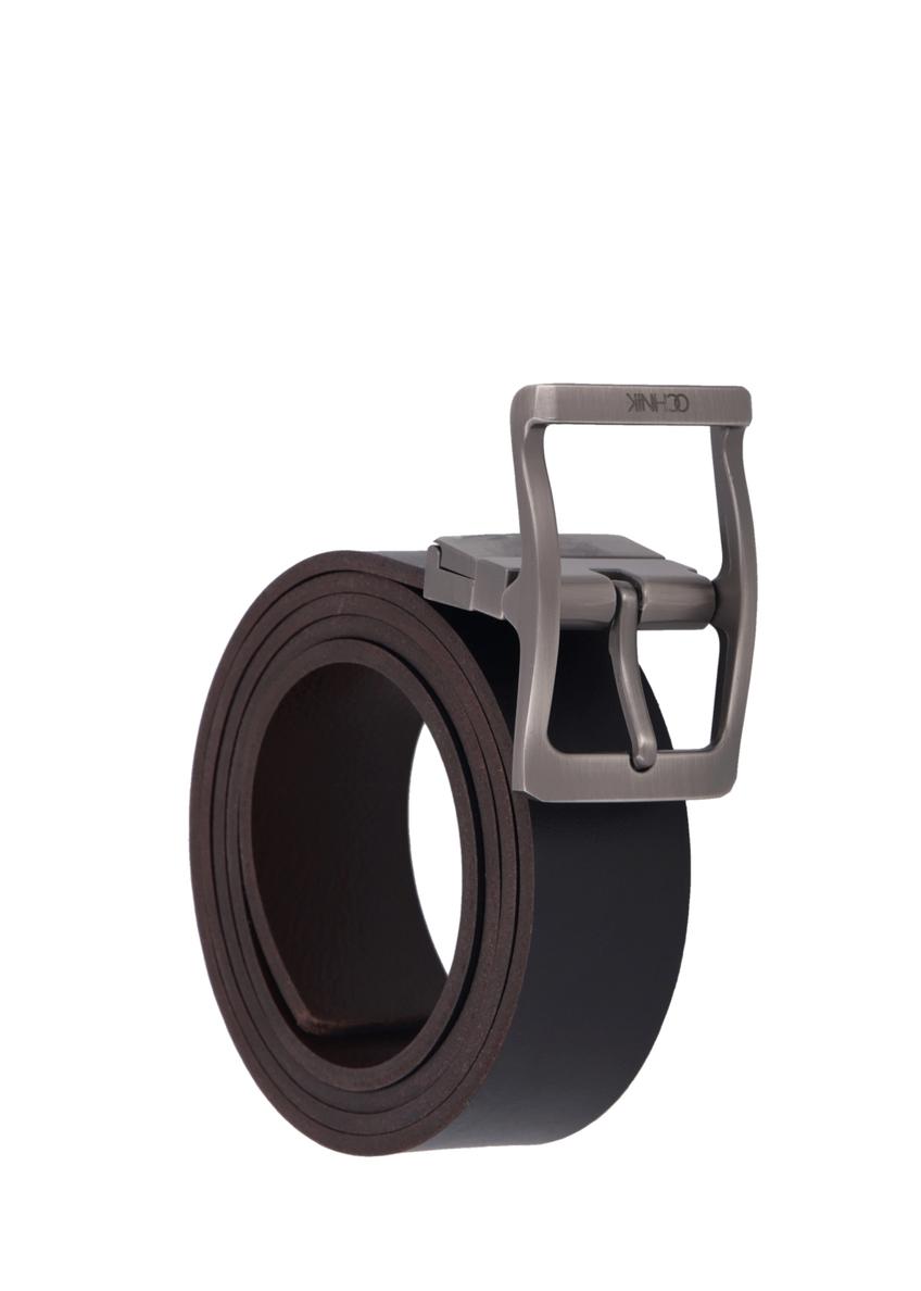 Men's double-sided leather belt PASMS-0290-99(Z26)