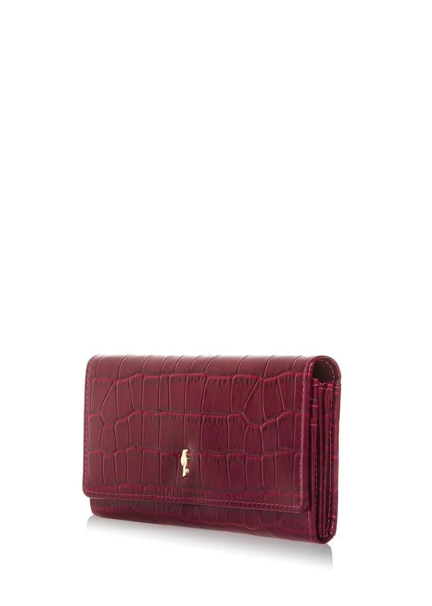 Leather pink women's wallet PORES-0889B-5B(Z26)