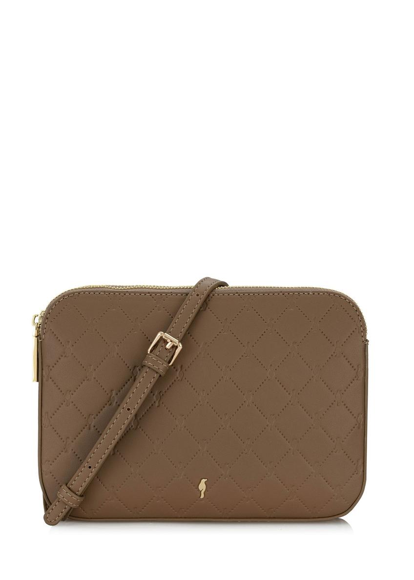 Brown quilted women's bag TOREC-0205D-81(Z24)-09